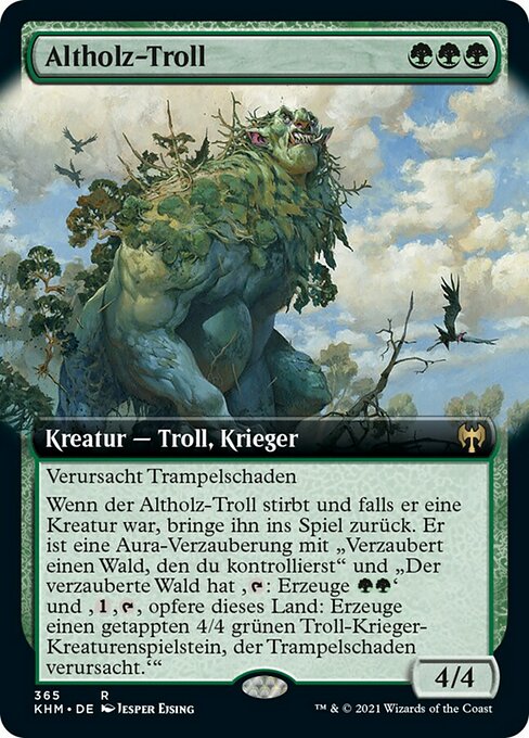 Old-Growth Troll (Kaldheim #365)