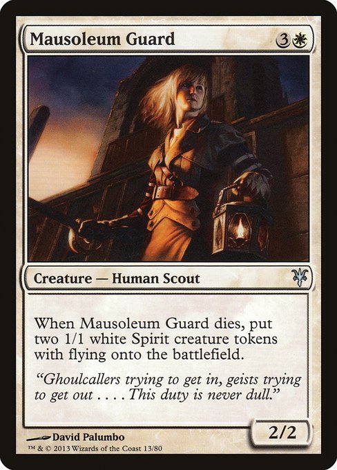 Mausoleum Guard (Duel Decks: Sorin vs. Tibalt #13)