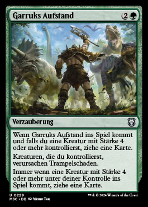 Garruk's Uprising (Modern Horizons 3 Commander #229)