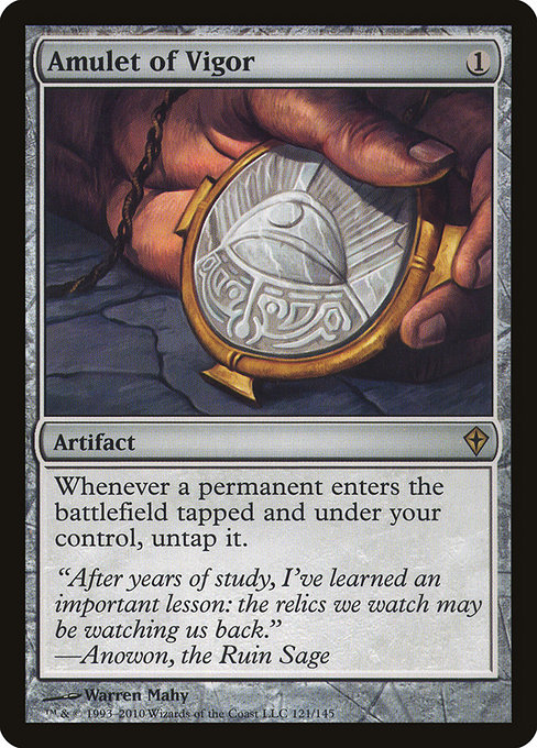 Amulet of Vigor card image