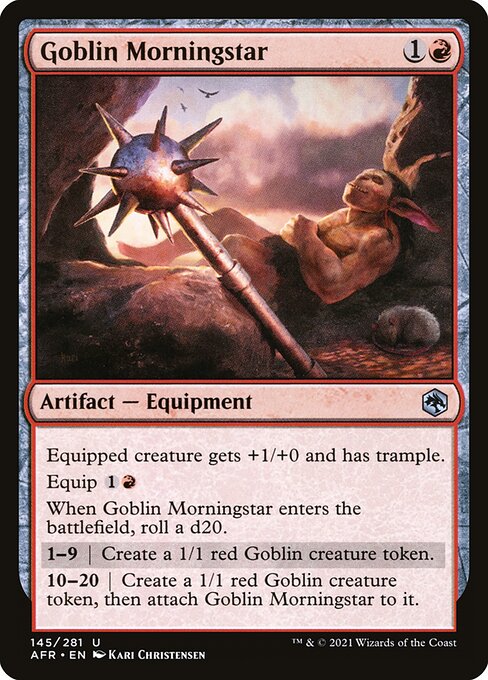 Goblin Morningstar card image