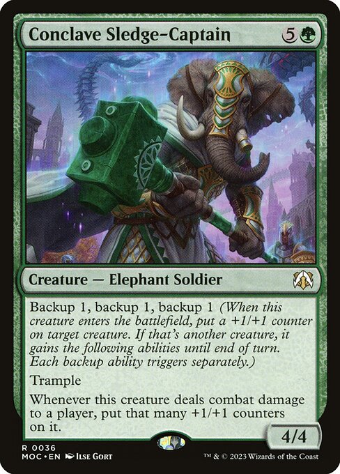 Conclave Sledge-Captain (moc) 36 Conclave Sledge-Captain (moc) 36