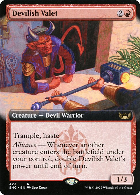 Devilish Valet card image