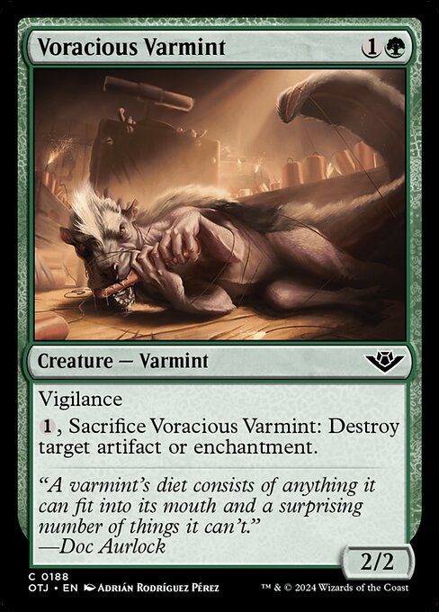 Voracious Varmint (otj) 188