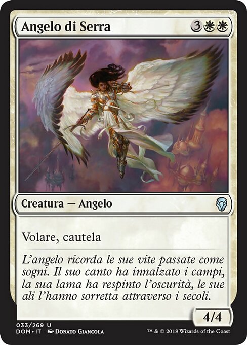 Serra Angel (Dominaria #33)