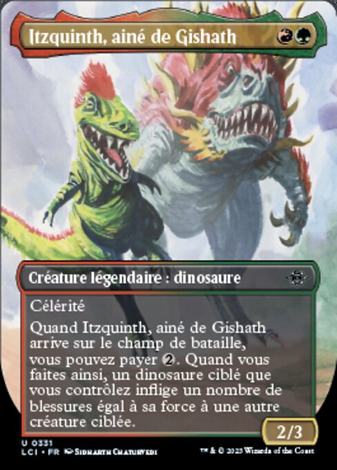 Itzquinth, Firstborn of Gishath (The Lost Caverns of Ixalan #331)