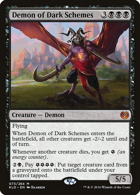 Demon of Dark Schemes (Kaladesh #73)