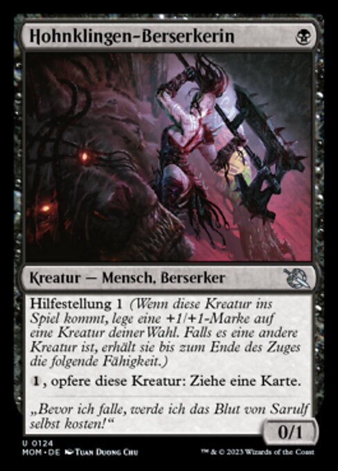 Scorn-Blade Berserker (March of the Machine #124)