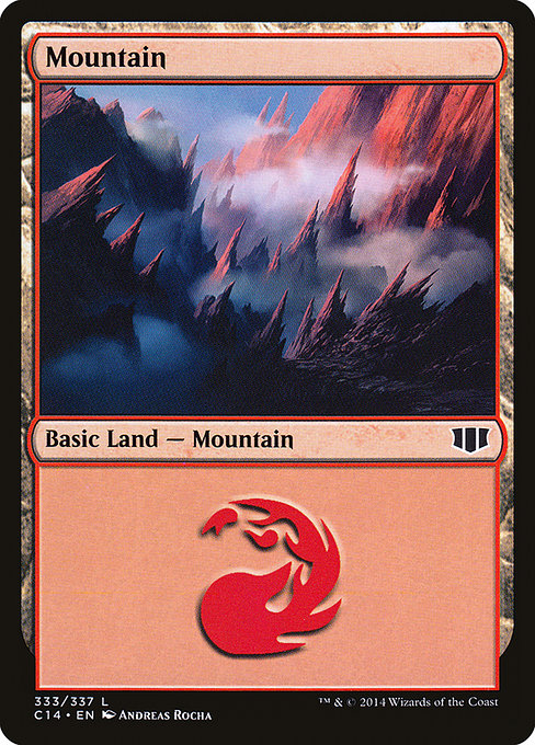 Mountain (Commander 2014 #333)