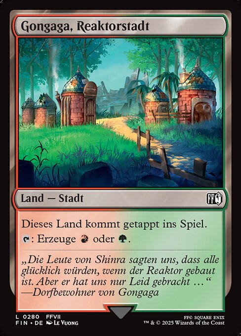 Gongaga, Reactor Town