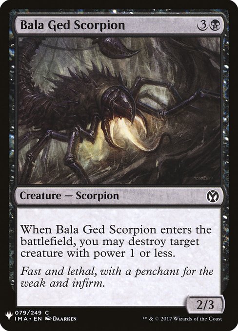 Bala Ged Scorpion