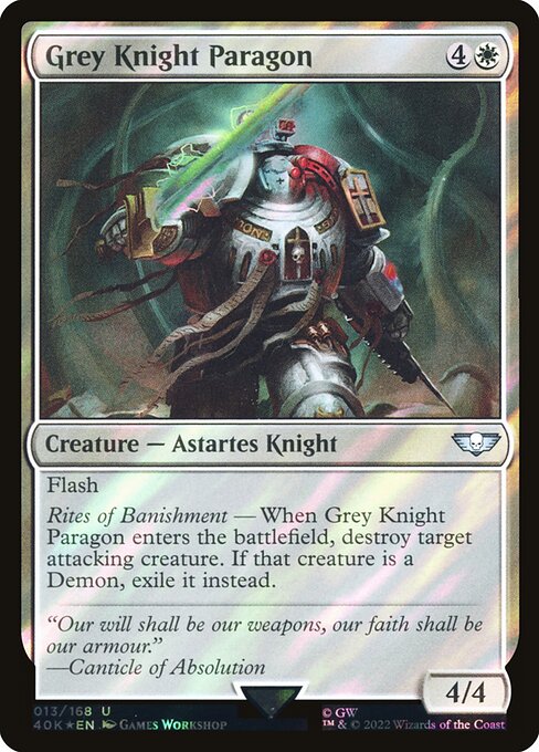 Parangon Grey Knight|Grey Knight Paragon