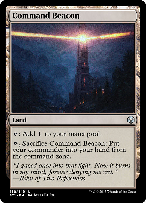 Command Beacon (Legendary Cube Prize Pack #136)