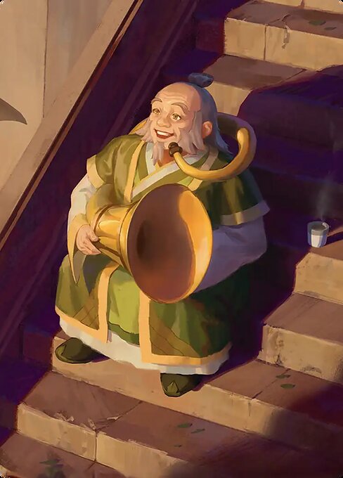 Uncle's Musings // Uncle's Musings magic the gathering card art