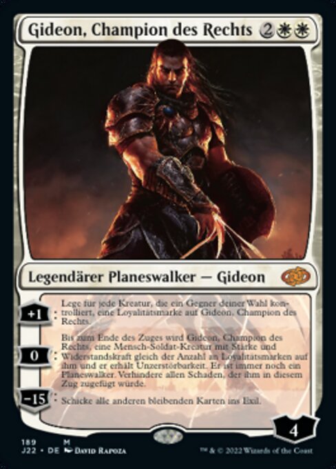 Gideon, Champion of Justice (Jumpstart 2022 #189)