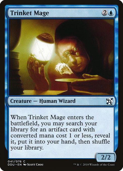 Trinket Mage (Duel Decks: Elves vs. Inventors #41)