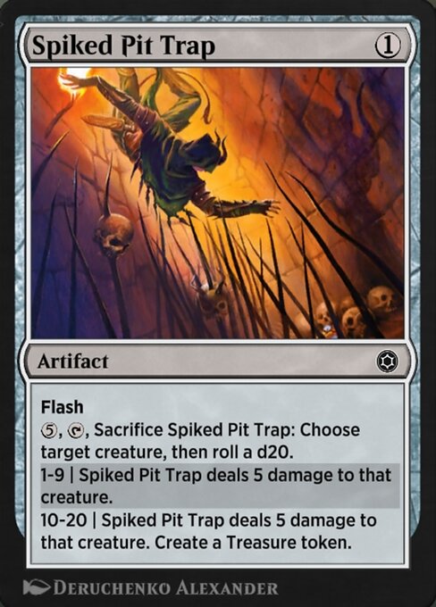 Spiked Pit Trap