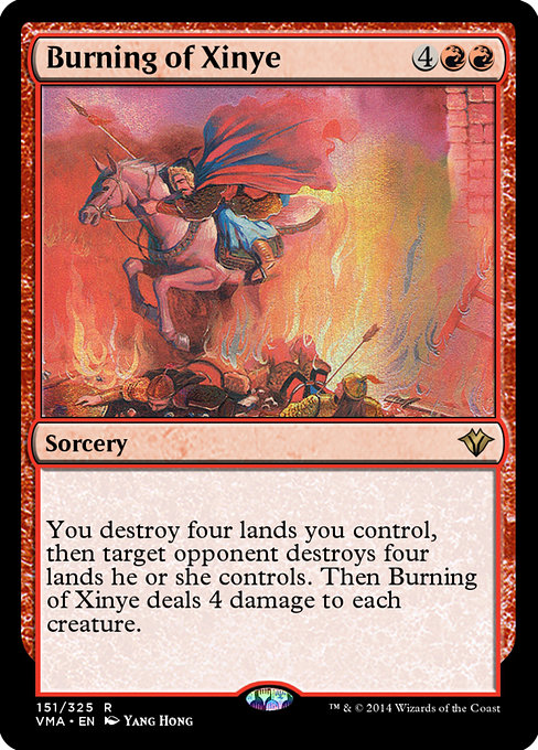 Burning of Xinye (Vintage Masters #151)