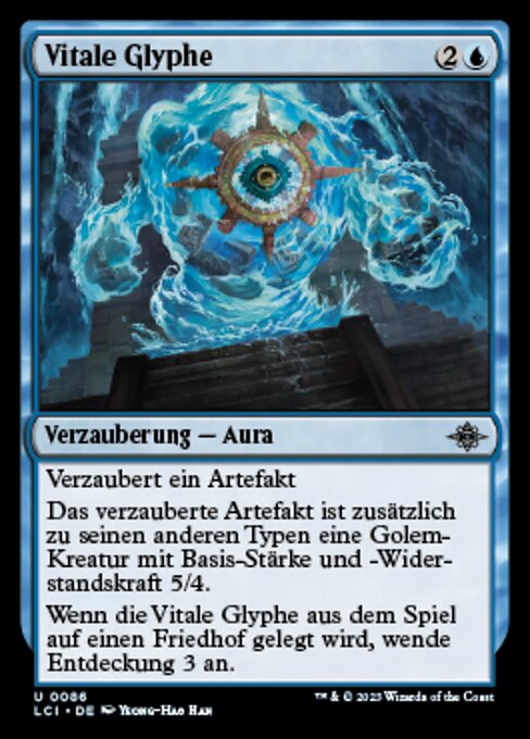 Zoetic Glyph (The Lost Caverns of Ixalan #86)
