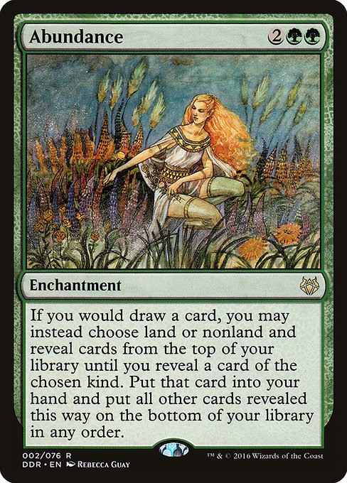 Abundance (Duel Decks: Nissa vs. Ob Nixilis #2)