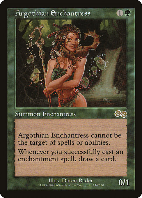 Argothian Enchantress card image