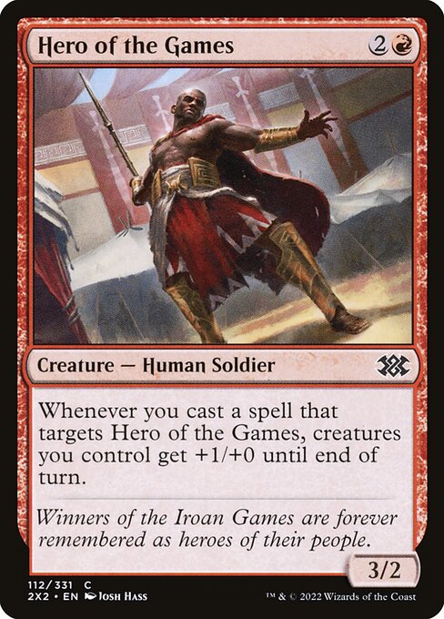 Hero of the Games (Double Masters 2022 #112)