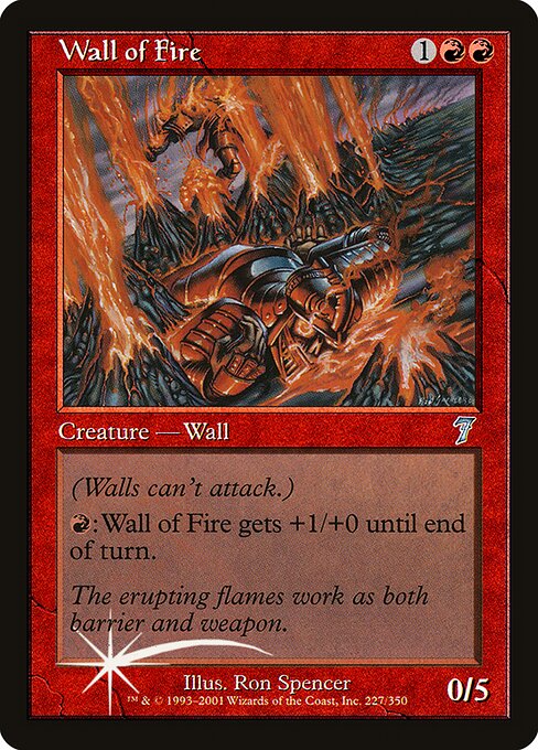Wall of Fire (Seventh Edition #227★)