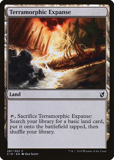 Terramorphic Expanse (Commander 2019 #281)
