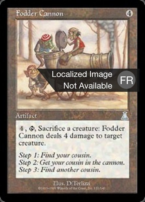 Fodder Cannon (Urza's Destiny #131)