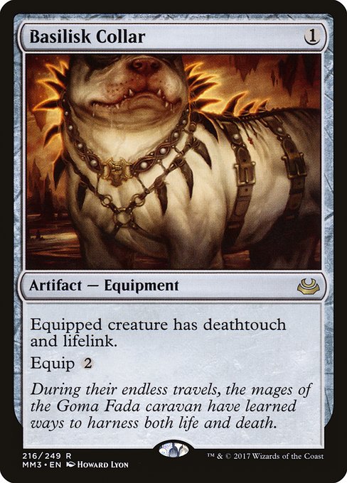 Basilisk Collar (Modern Masters 2017 #216)