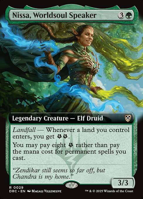 Nissa, Worldsoul Speaker (Extended Art)