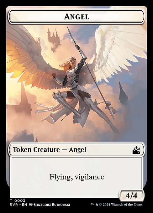 Angel (Ravnica Remastered Tokens #3)