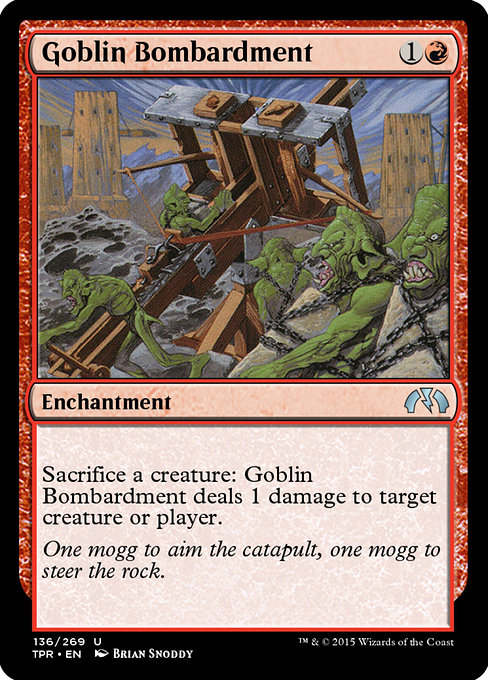 Goblin Bombardment (Tempest Remastered #136)