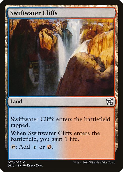 Swiftwater Cliffs (Duel Decks: Elves vs. Inventors #71)
