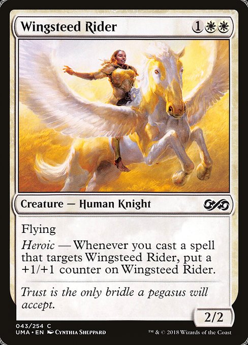 Cavalière au destrier ailé|Wingsteed Rider