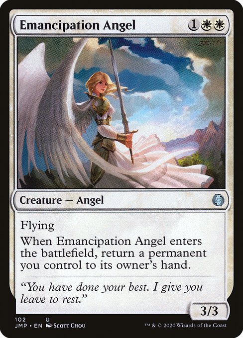 Ange de l'émancipation|Emancipation Angel