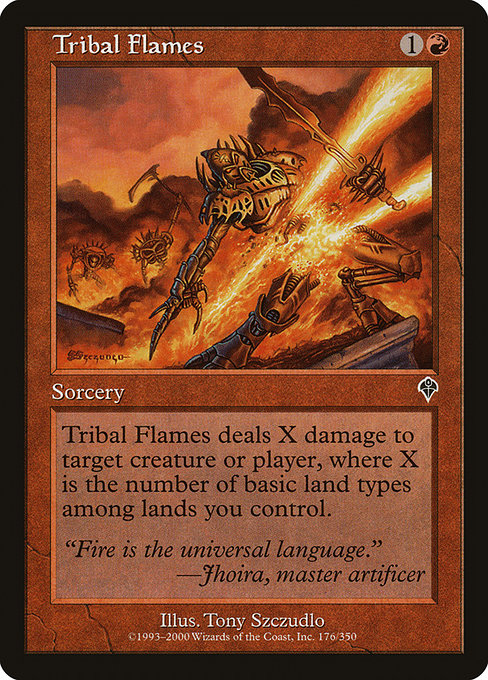 Tribal Flames (Invasion #176)