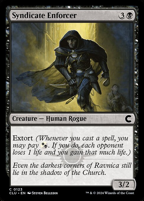 Syndicate Enforcer (Ravnica: Clue Edition #123)