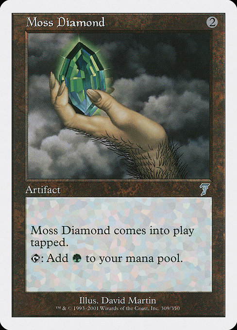 Moss Diamond (Seventh Edition #309)