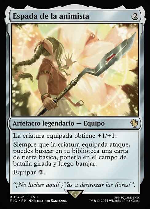 Espada de la animista