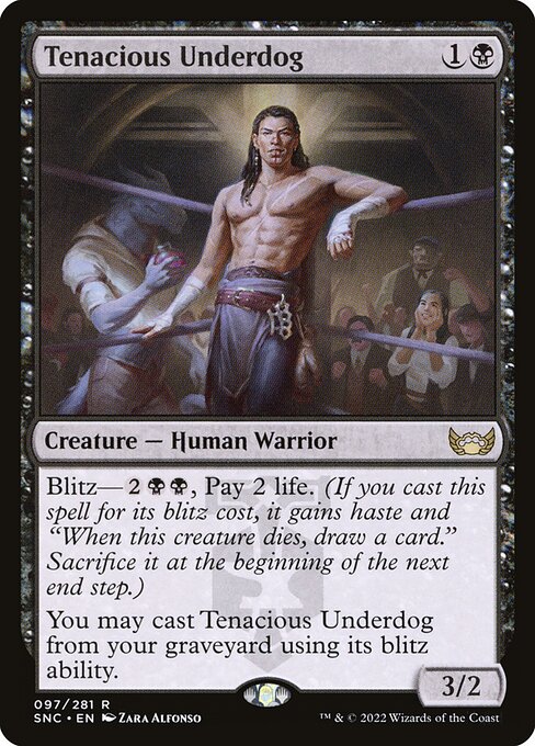 Tenacious Underdog card image