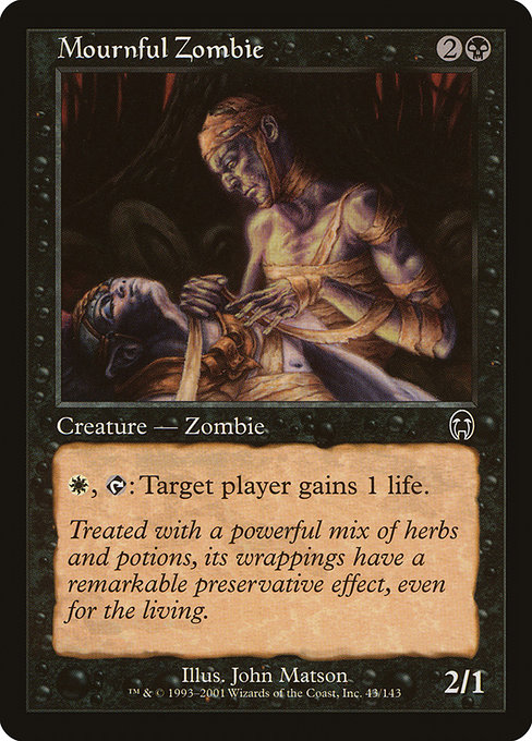 Mournful Zombie card image