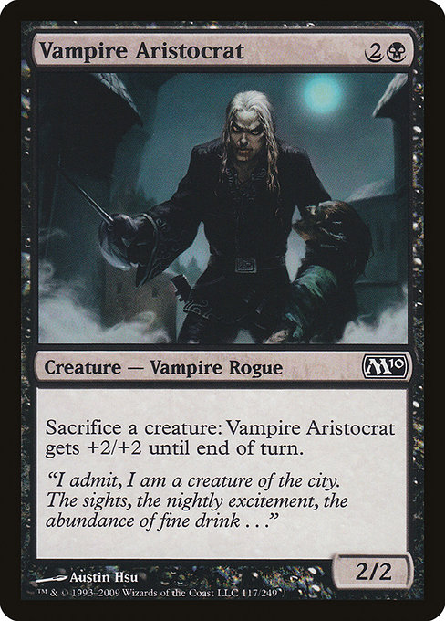 Vampire Aristocrat (Magic 2010 #117)