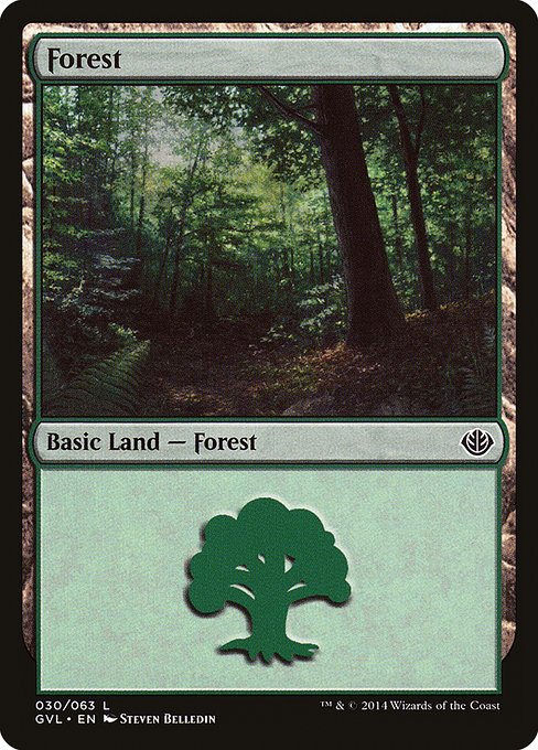 Forest (Duel Decks Anthology: Garruk vs. Liliana #30)