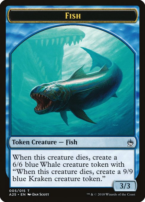Fish (Masters 25 Tokens #5)