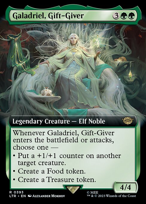 Galadriel, Gift-Giver card image