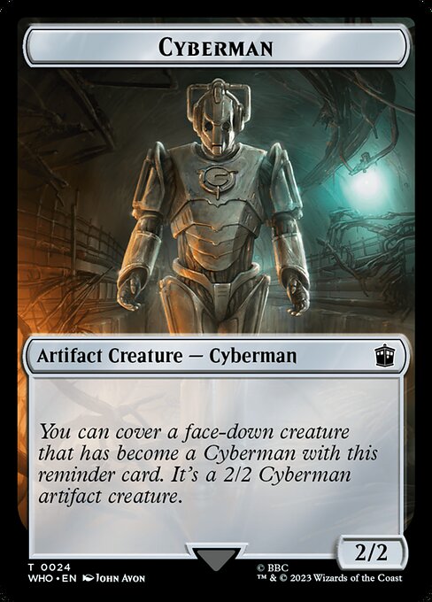 Cyberman (Doctor Who Tokens #24)