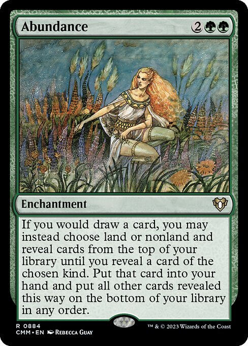 Abundance (Commander Masters #884)