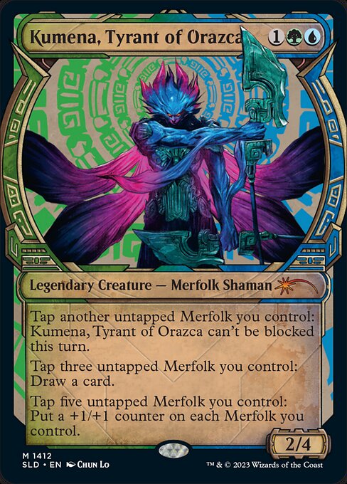 Kumena, Tyrant of Orazca (Secret Lair Drop #1412)