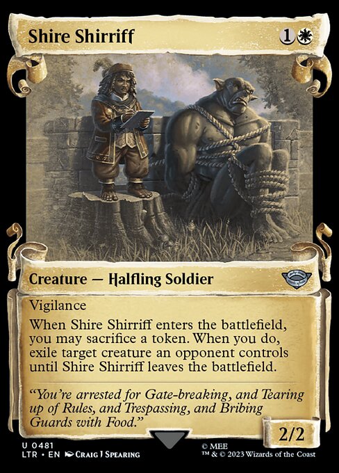 Shire Shirriff (ltr) 481